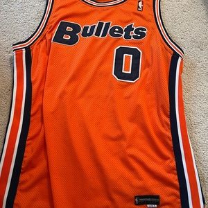 Authentic Arenas Baltimore Bullets Throwback Jersey